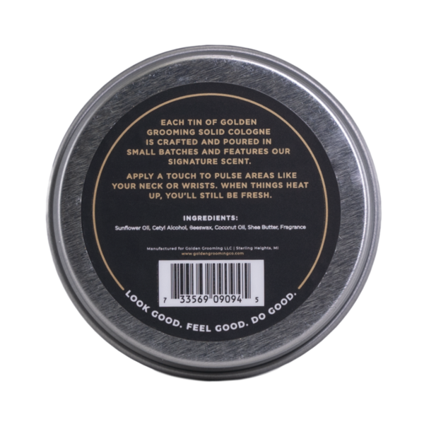 Golden Grooming Co. - No Limits Solid Cologne
